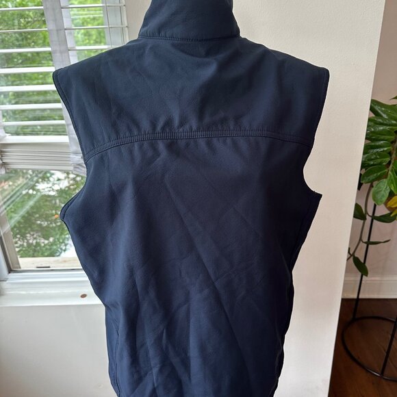 Elevate Trimark Men's Stinton Softshell Vest Navy Size Medium Corporate Branded - Picture 6 of 7